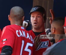 Load image into Gallery viewer, Scott Rolen Game Used Autographed Canada Day Jersey Toronto Blue Jays Signed MLB
