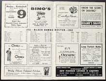 Load image into Gallery viewer, 1962 Stanley Cup Finals Chicago Stadium Maple Leafs Blackhawks Complete Program