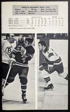Load image into Gallery viewer, 1970 Jean Ratelle New York Rangers Autographed Media Guide Page Signed NHL HOF