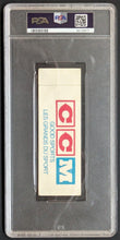 Load image into Gallery viewer, 1972 Summit Series Game 1 PSA Slabbed Full Ticket Team Canada vs USSR Hockey VTG