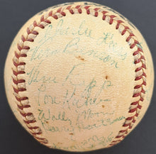Load image into Gallery viewer, Rochester Red Wings International League Team Autographed Signed Baseball VTG