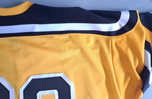 Load image into Gallery viewer, Boston Bruins Big B Yellow Replica NHL Hockey Jersey XXL Custom Crafted #29