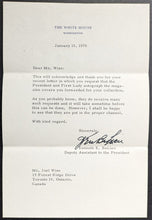 Load image into Gallery viewer, Richard & Pat Nixon Autographed Signed Magazine Covers + White House Letter VTG