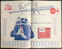 Load image into Gallery viewer, 1966 San Francisco Giants Cincinnati Reds Candlestick Park Baseball Game Program