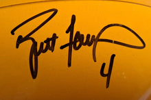 Load image into Gallery viewer, Brett Favre Autographed Signed Green Bay Packers NFL Football Helmet JSA LOA
