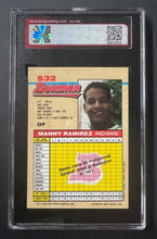 Load image into Gallery viewer, 1992 Bowman #532 Manny Ramirez Cleveland Indians MLB Baseball Rookie Card KSA
