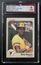Load image into Gallery viewer, 1983 Fleer MLB #360 Tony Gwynn San Diego Padres Baseball Card KSA Vintage
