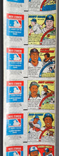 Load image into Gallery viewer, Topps 1979 Baseball Comics Bazooka Test Issue - Factory Strip Uncut Vtg MLB