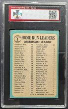 Load image into Gallery viewer, 1965 O-Pee-Chee 1964 Home Run Leaders Killebrew Powell Mantle Graded 4.5VGE+ KSA