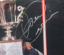 Load image into Gallery viewer, Martin Brodeur Jacques Lemaire Autographed Signed Card New Jersey Devils NHL JSA