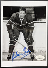 Load image into Gallery viewer, Elmer Lach Autographed Signed Hockey Card Montreal Canadiens JSA NHL Vintage
