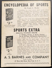 Load image into Gallery viewer, National 1946 Official Hockey Guide Edited By James C. Hendy N.H.L, A.H.L, A.H.A