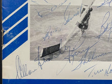 Load image into Gallery viewer, 1964 Toronto Maple Leaf Gardens Autographed Game Program x20 Signed NHL LOA JSA