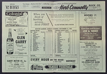 Load image into Gallery viewer, 1961 Boston Garden Boston Bruins NHL Hockey Complete Program Vintage