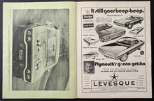 Load image into Gallery viewer, 1971 Pinecrest Speedway O'Keefe Trophy Stock Car Race Program Driver Lineup Vtg