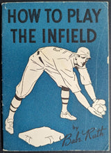 Load image into Gallery viewer, 1934 Set of 4 Babe Ruth How to Play Baseball Booklets New York Yankees MLB VTG