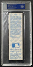 Load image into Gallery viewer, 1989 World Series Game 3 Ticket Athletics Giants Earthquake Game PSA Mint 9 MLB
