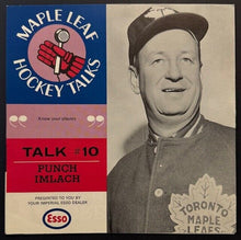 Load image into Gallery viewer, 1966-67 Full Set Of 10 Hockey Talks Esso Records NHL Original Caravan Portfolio