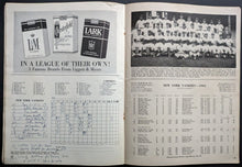 Load image into Gallery viewer, 1963 World Series Game 2 Los Angeles Dodgers New York Yankees Baseball Program