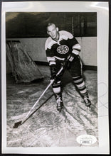 Load image into Gallery viewer, Bill Goldsworthy Autographed Oklahoma City Blazers Team Issued Photo Signed JSA