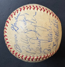Load image into Gallery viewer, 1960 Montreal Royals International League Multi-Signed x22 Vintage Baseball