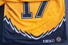 Load image into Gallery viewer, 1995-96 Dave Reid Pooh Bear Boston Bruins Alternate CCM Customized Jersey NHL