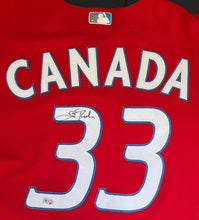Load image into Gallery viewer, Scott Rolen Game Used Autographed Canada Day Jersey Toronto Blue Jays Signed MLB