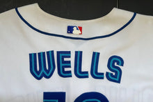 Load image into Gallery viewer, Vernon Wells Game Used Autographed Majestic Toronto Blue Jays Jersey Signed MLB