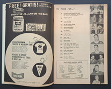 Load image into Gallery viewer, 1963 Maple Leaf Gardens Maple Leafs Blackhawks Program Hockey NHL Vintage