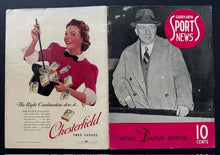 Load image into Gallery viewer, 1939 Stanley Cup Semi-Final Boston Garden Playoff Program Hockey NHL Bruins