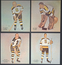 Load image into Gallery viewer, 1950s Tex Coulter All Time Boston Bruins NHL Hockey Photos All Stars Set Vintage