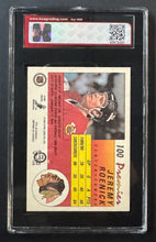 Load image into Gallery viewer, 1990-91 O-Pee-Chee #100 Jeremy Roenick Hockey Card KSA 8 NMM Chicago Blackhawks