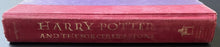 Load image into Gallery viewer, 1998 Harry Potter and the Sorcerer's Stone Book US First Edition First Printing