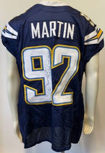 Load image into Gallery viewer, Vaughn Martin San Diego Chargers Autographed Game Worn Jersey Signed NFL