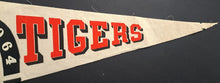 Load image into Gallery viewer, 1964 Vintage Detroit Tigers Full Team Picture Pennant MLB Memorabilia