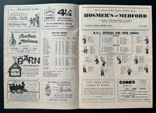Load image into Gallery viewer, 1963 Boston Garden Program Toronto Maple Leafs Boston Bruins NHL Vintage