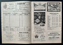 Load image into Gallery viewer, 1963 Boston Garden Program Toronto Maple Leafs Boston Bruins NHL Vintage