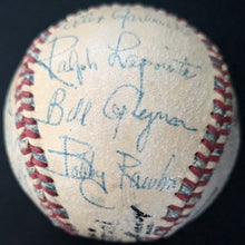 Load image into Gallery viewer, 1950 Toronto Maple Leafs Team Signed International League Baseball Autographed