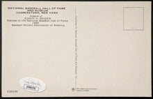 Load image into Gallery viewer, Duke Snider Signed Hall Of Fame Plaque Autographed Postcard Baseball MLB JSA COA