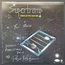 Load image into Gallery viewer, 1974 Roger Hodgson Autographed Record Supertramp Album Cover Signed Jacket JSA