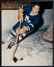 Load image into Gallery viewer, Dick Duff Toronto Maple Leafs Signed Autographed Vintage Photo NHL Hall Of Famer