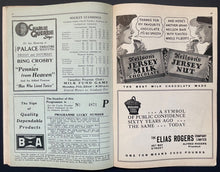 Load image into Gallery viewer, 1937 Toronto Maple Leafs Program Detroit Red Wings Hockey NHL Syl Apps Vintage
