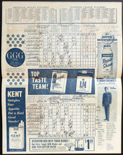 Load image into Gallery viewer, 1960 Yankee Stadium Program Orioles Yankees Mickey Mantle Yogi Berra MLB Vtg