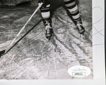 Load image into Gallery viewer, Bill Goldsworthy Autographed Oklahoma City Blazers Team Issued Photo Signed JSA