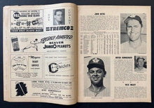 Load image into Gallery viewer, 1956 Maple Leaf Stadium Baseball Program International League Championship Final