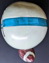 Load image into Gallery viewer, 1969 CFL Football Ceramic George Reed Saskatchewan Roughriders Coin Bank Vintage