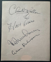 Load image into Gallery viewer, Multi Signed Sheet x4 Baseball Stars Of The 1950s JSA MLB Detroit Tigers