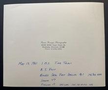 Load image into Gallery viewer, 1961 A.J. Foyt Type 1 Photo Indianapolis Motor Speedway Goes On To Win Indy 500