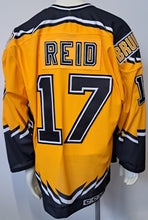 Load image into Gallery viewer, 1995-96 Dave Reid Pooh Bear Boston Bruins Alternate CCM Customized Jersey NHL