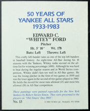 Load image into Gallery viewer, 1983 TCMA New York Yankees All-Star Set Of 50 Cards Hall Of Famers Ruth Mantle